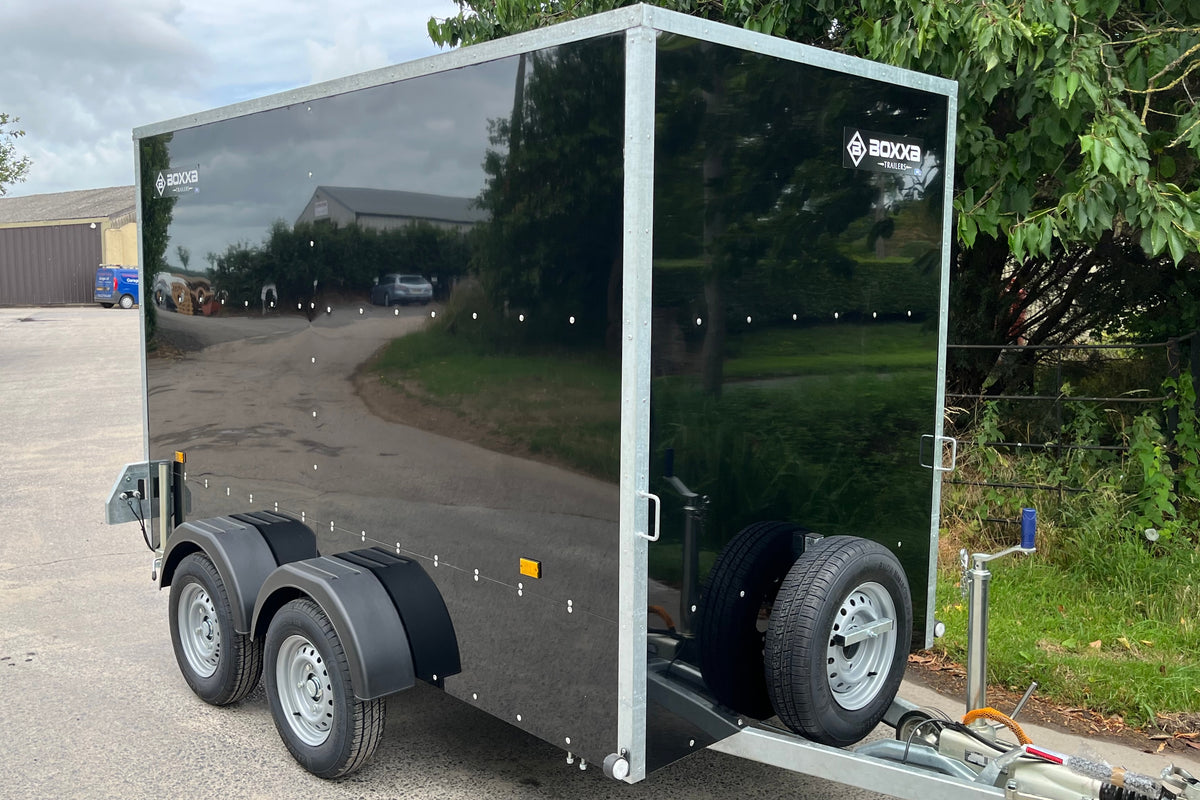 Box Trailer 12' x 5' x 5' Braked Twin Axle