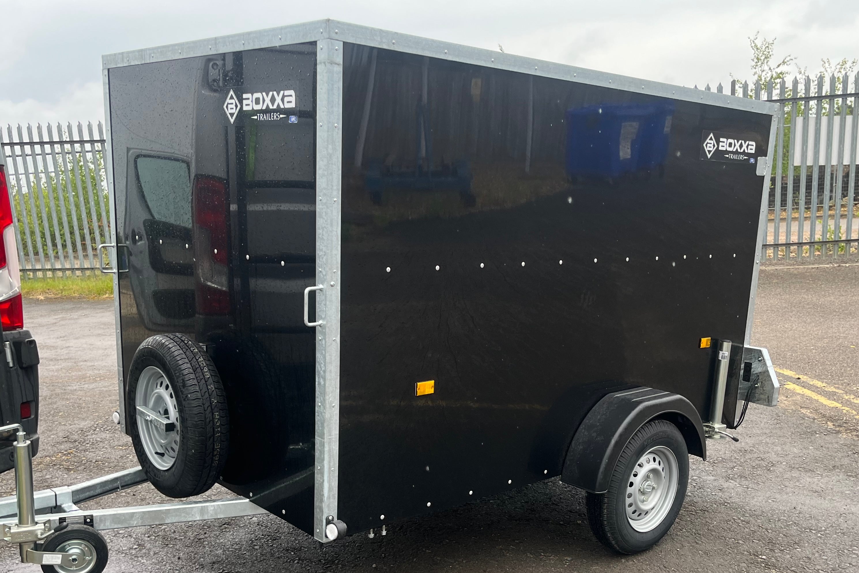 Box Trailer 8' x 4' x 5' Unbraked Single Axle