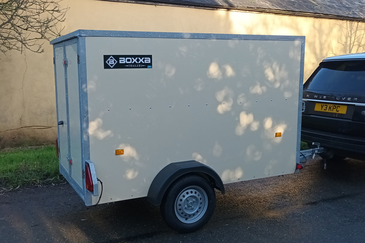 Box Trailer 8' x 4' x 5' Unbraked Single Axle