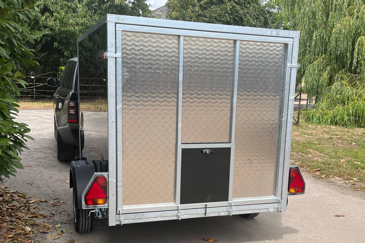 Box Trailer 9' x 5' x 5' Unbraked Single Axle