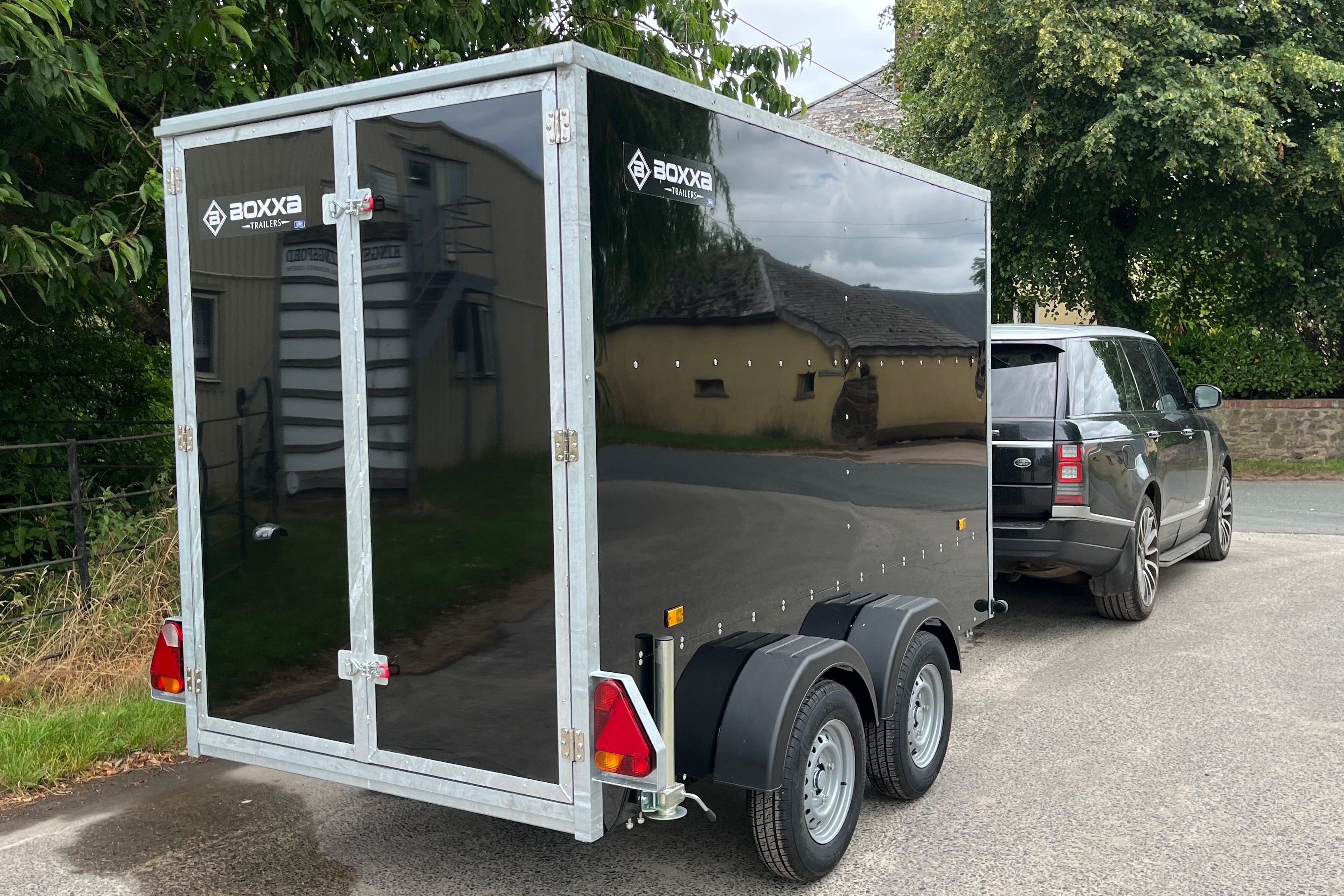 Box Trailer 12' x 5' x 5' Braked Twin Axle