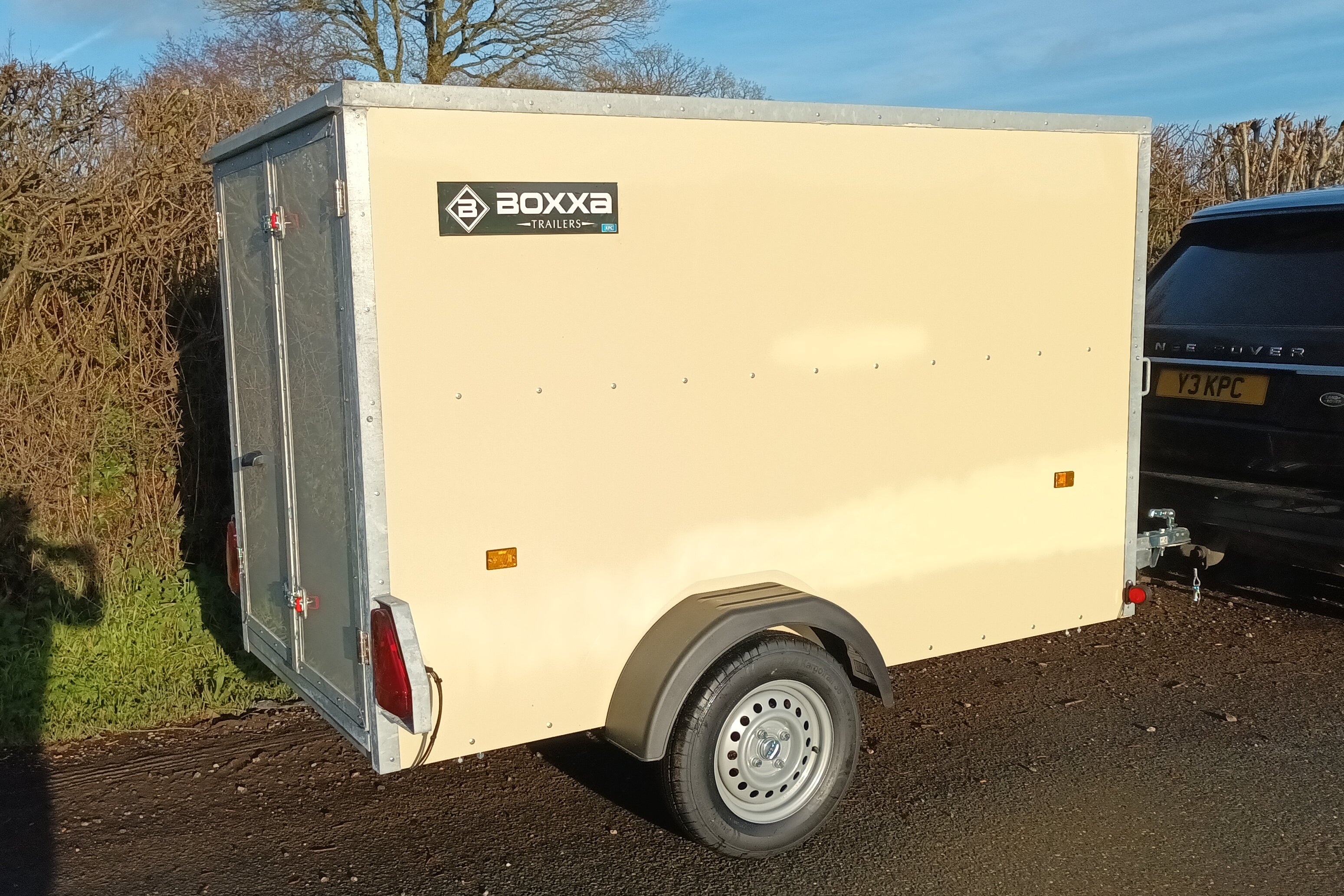 Box Trailer 8' x 4' x 5' Unbraked Single Axle