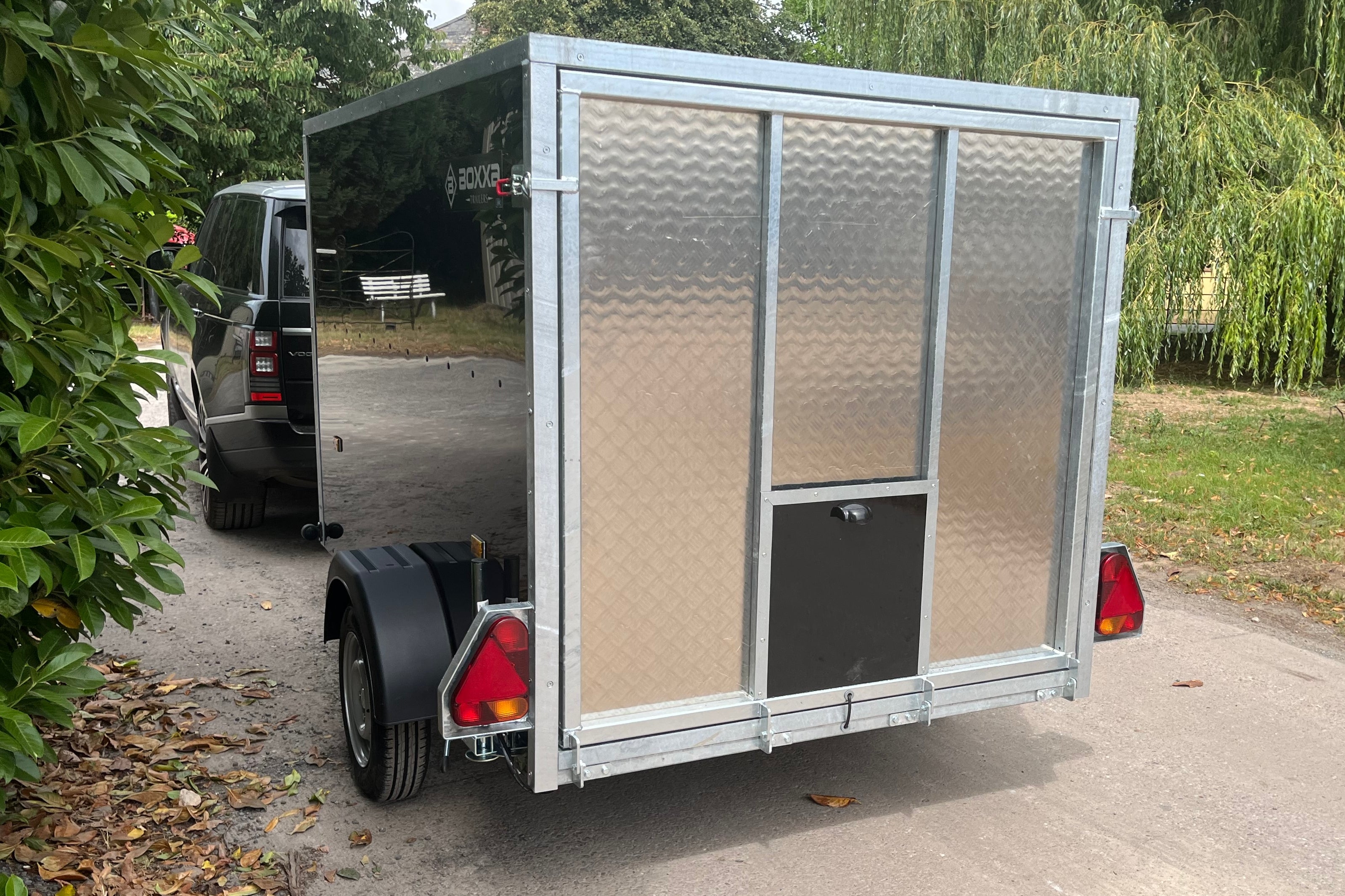 Box Trailer 9' x 5' x 5' Unbraked Single Axle
