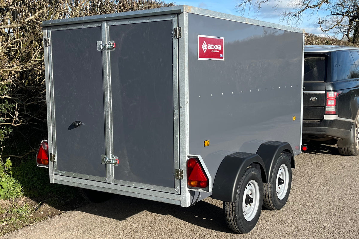 Box Trailer 9' x 5' x 6' Braked Twin Axle