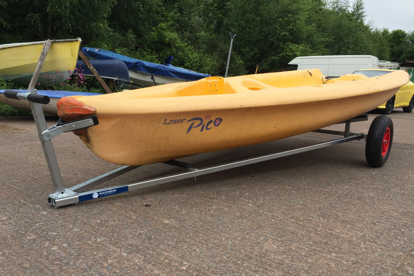 12' Boat / Dinghy Launching Trolley - Dismantling 'A' Frame image 12