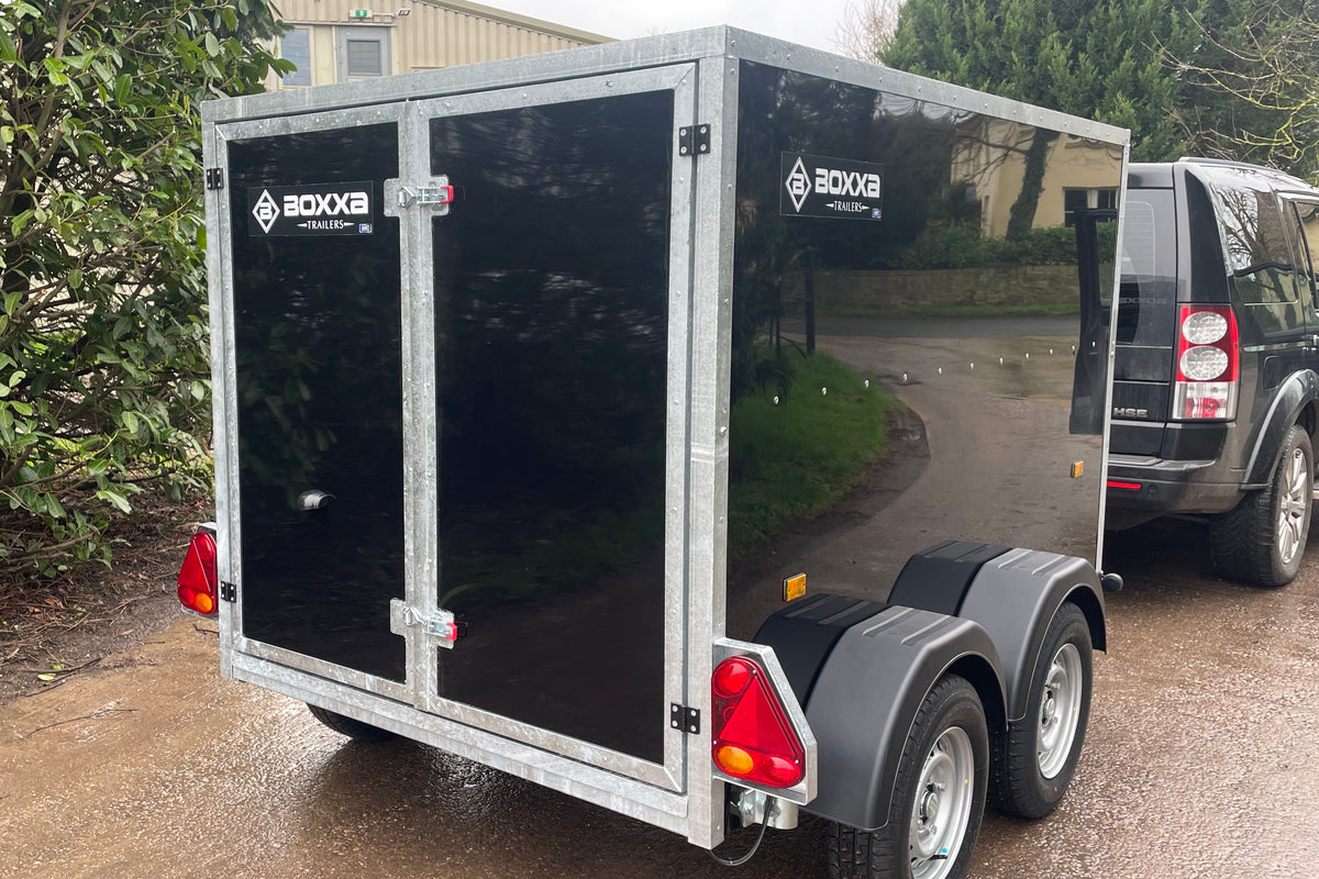 Box Trailer 9' x 5' x 5' Braked Twin Axle