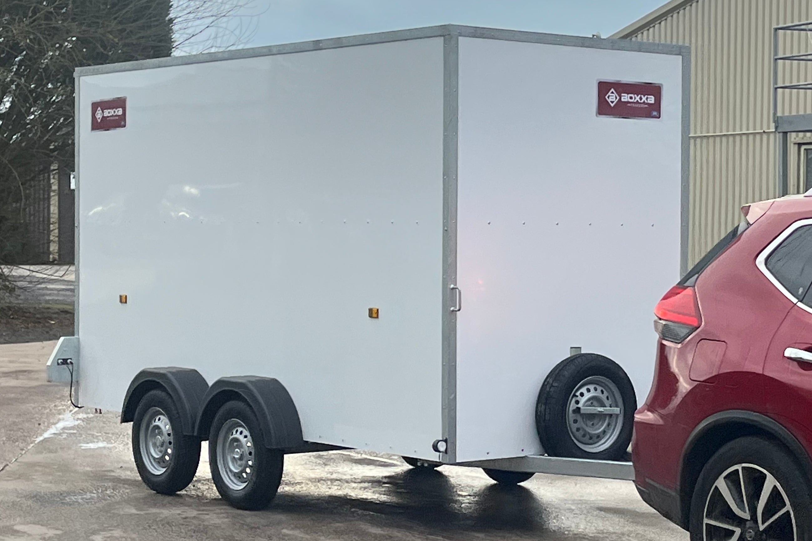Box Trailer 10' x 5' x 6' Braked Twin Axle