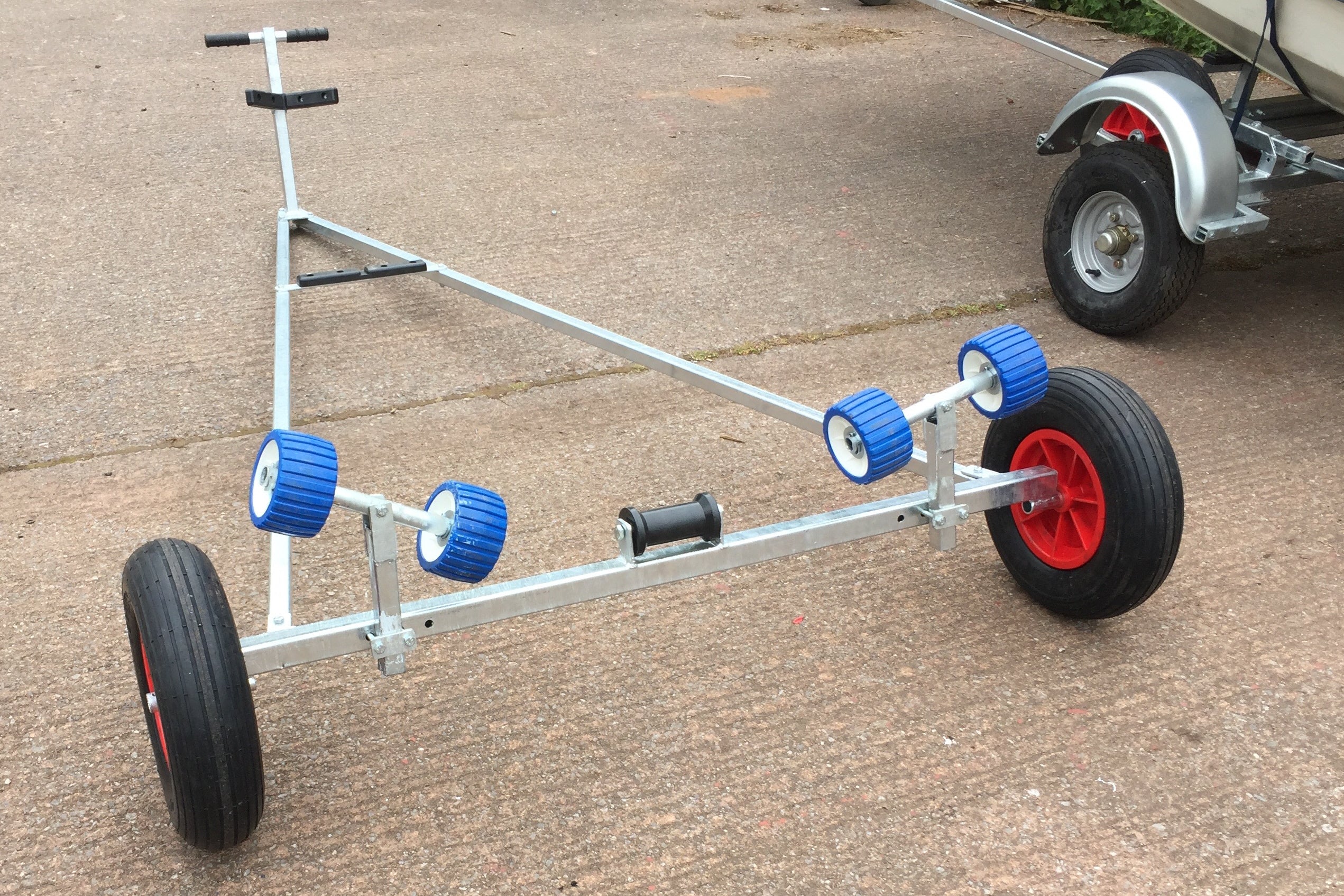 12' Boat / Dinghy Launching Trolley - Dismantling 'A' Frame image 10