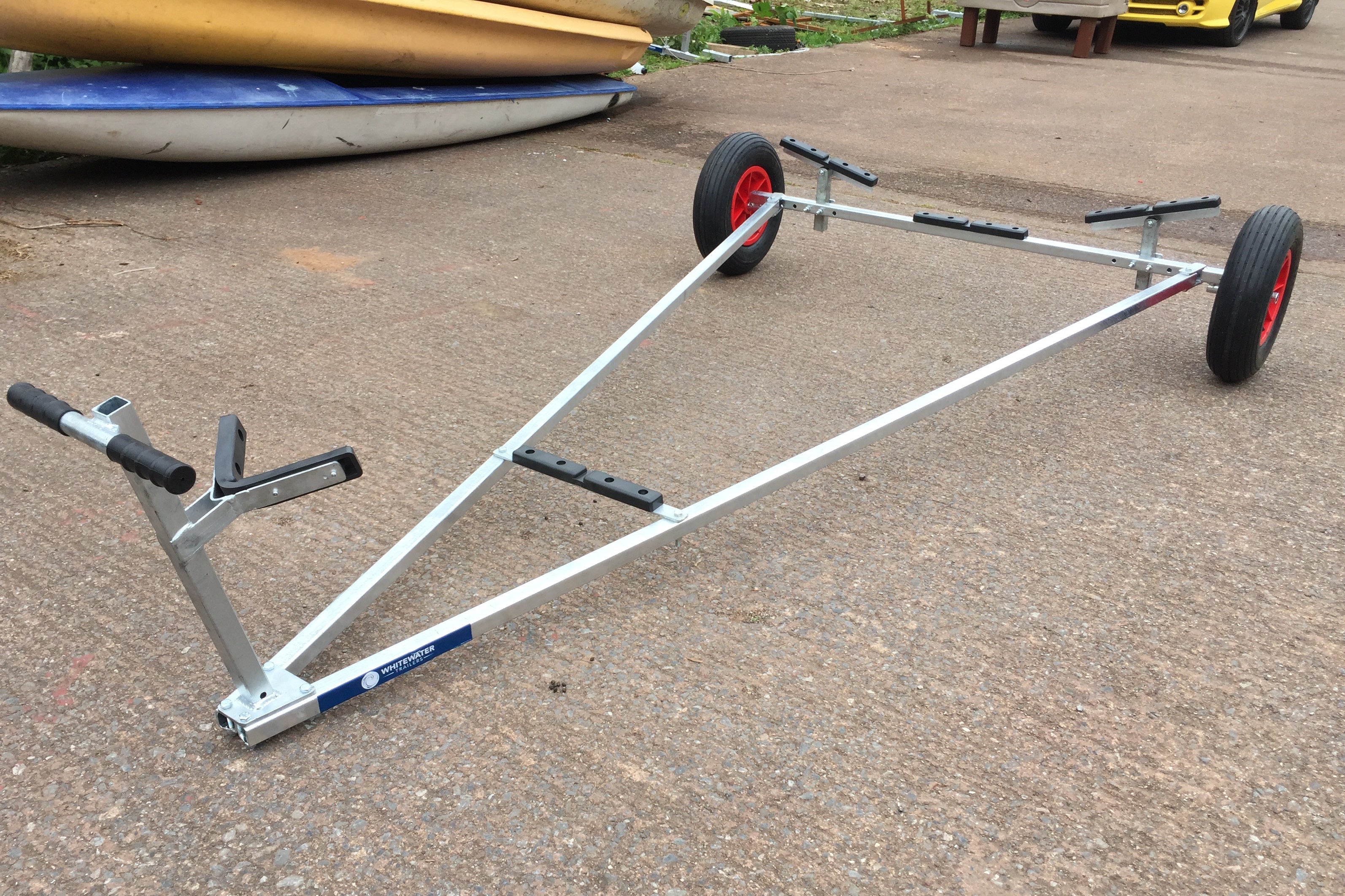 12' Boat / Dinghy Launching Trolley - Dismantling 'A' Frame image 7