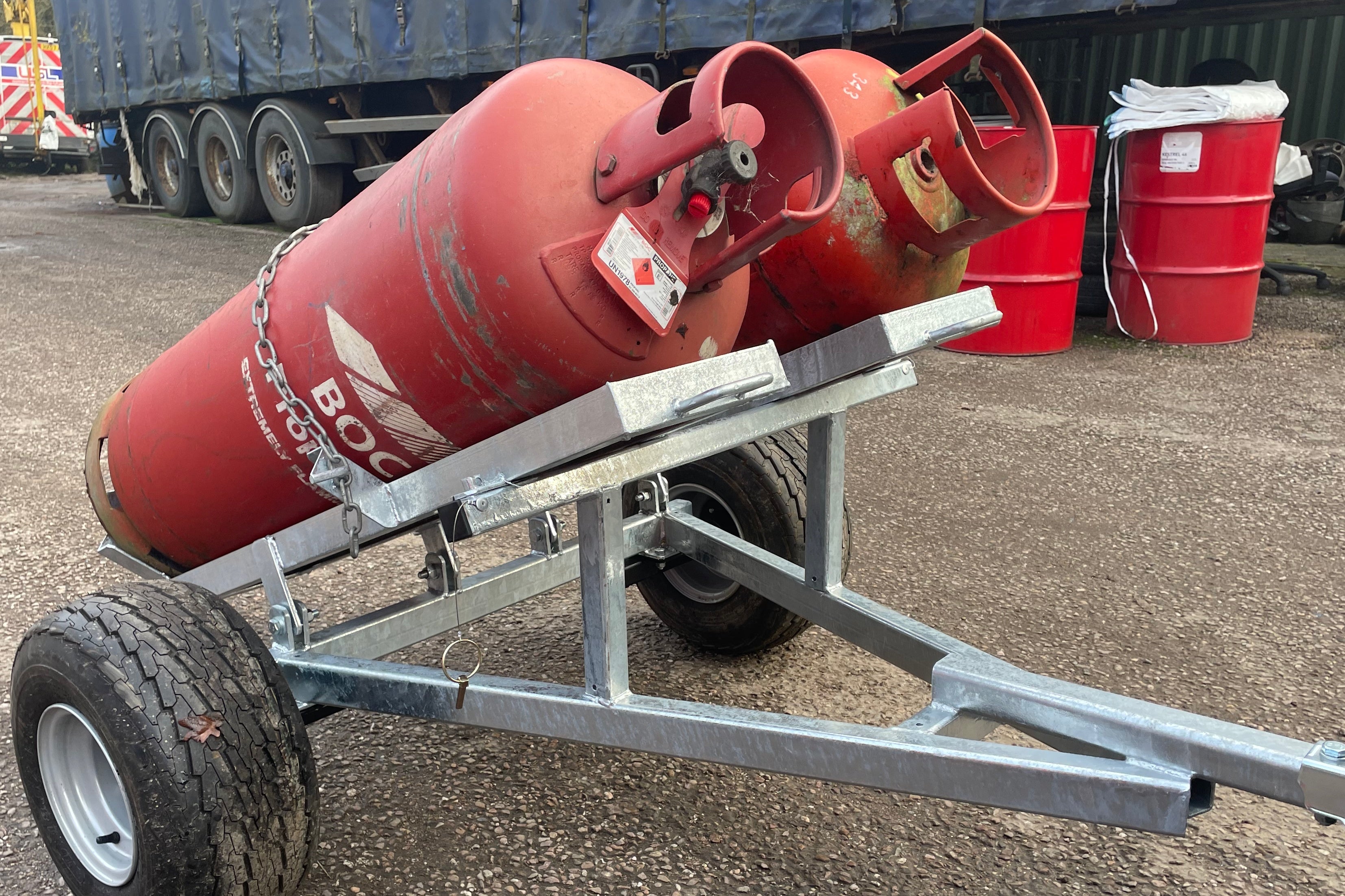 Gas Bottle Trailer