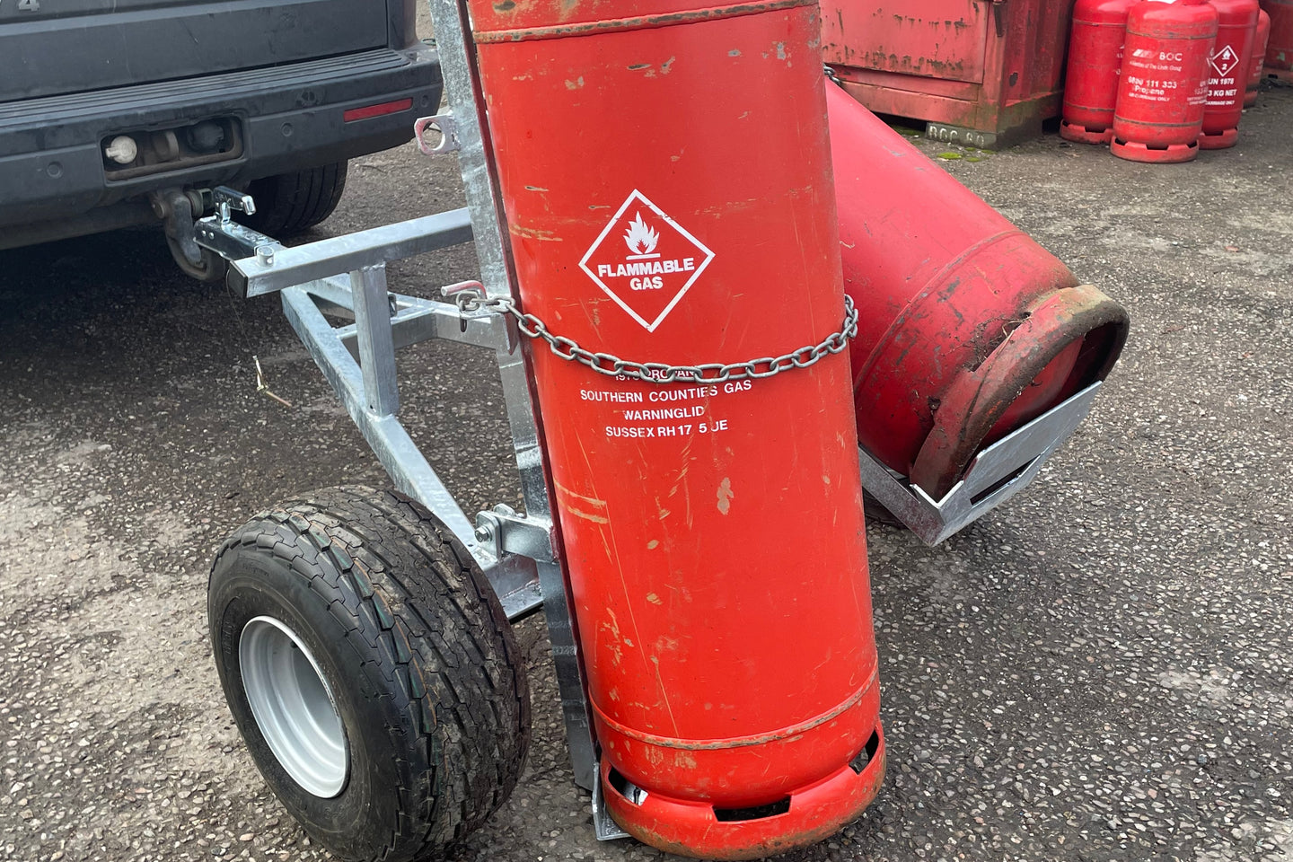 Gas Bottle Trailer