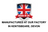 Logo with British flag and 'Made in UK' text on a white background